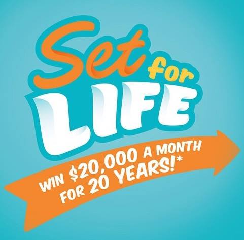xổ số Set for life cho phép người chiến thắng nhận 20 nghìn USD/tháng/20 năm chotlo247.me