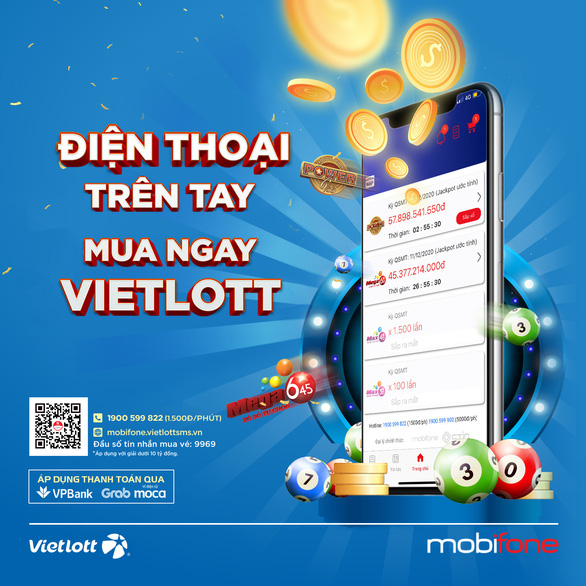 mua vé số tự chọn qua SMS dễ dàng với các nhà mạng Viettel, Vinaphone và Mobifone
